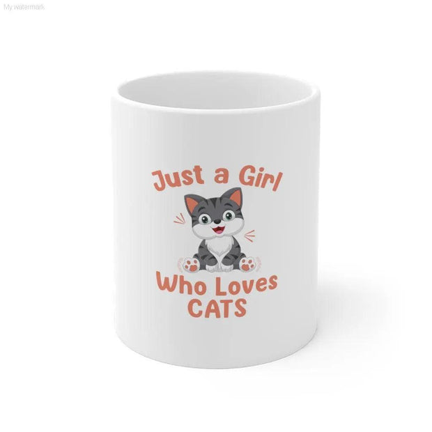 Girl Love Cats Mug - RGMJ Brands 