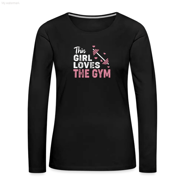 Women's Long Sleeve Girl |Fitness Women T-Shirt-RGMJ Brands 