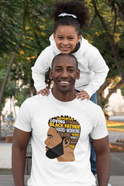 Melanin Proud Dad T-Shirt-RGMJ Brands 