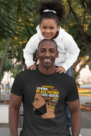 Melanin Proud Dad T-Shirt-RGMJ Brands 